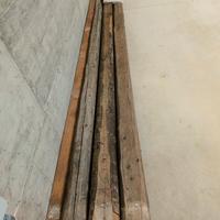 Travi in legno da 6 metri.