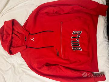 felpa jordan rossa per chicago bulls