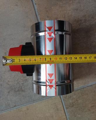 serranda valvola motorizzata DN 100 - 12 V DC