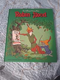 Libro Robin Hood Disney 1974 copertina rigida