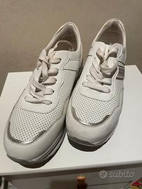 Scarpe bianche con strass Primadonna n 39