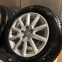 Cerchi Audi A4 gomme 4 stagioni 225/55/16 al 90%