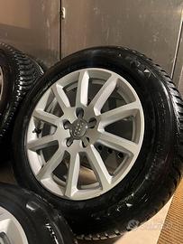 Cerchi Audi A4 gomme 4 stagioni 225/55/16 al 90%