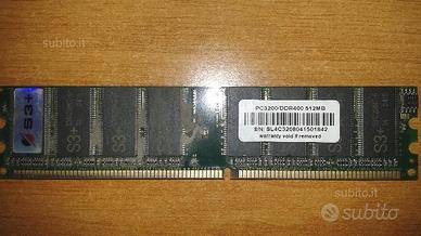 DDr 512Mb 400Mhz pc3200