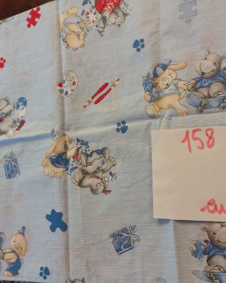 stoffa bambino letto grembiule tovaglietta