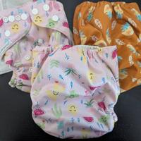 BIO Pannolini Lavabili GOTS Fatto a Mano Marca EU