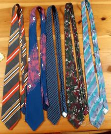 Cravatte anni 70/80