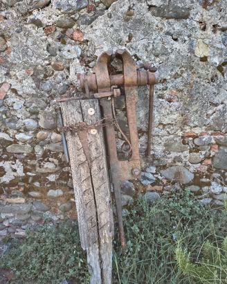 Morsa grande da fabbro