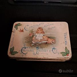 Scatola latta "CAFFAREL"Collezione Revival Anno 94