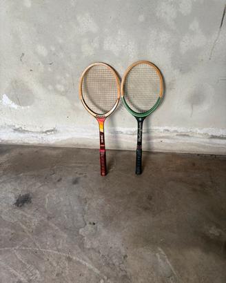 Racchette da tennis in legno
