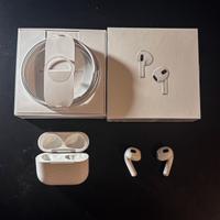Airpods 3 (terza gen.) con scatolo e accessori