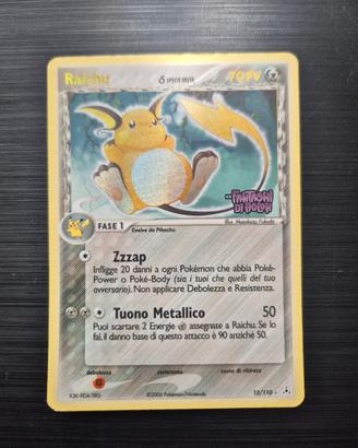 Raichu 15/110 specie delta reverse holo stamped