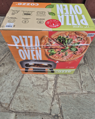 Cozze Forno per pizza 13" a GAS con Pietra inclusa
