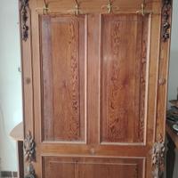 attaccapanni in noce