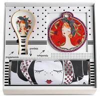 Egan Set Grembiule, Sottopentola e Poggiamestolo