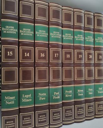 Enciclopedia De Agostini 1995 (22 Volumi + 2 extra