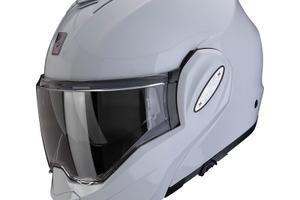Casco Exo-Tech Evo Pro fibra grigio lucido