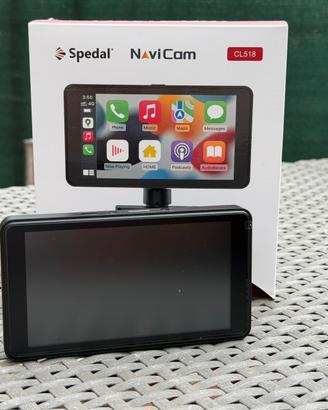 CL518 5” car stereo CarPlay 2.5K Dashcam