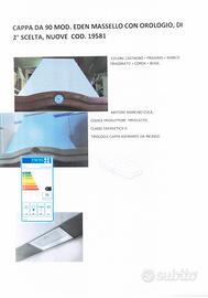 Cappa classica mod. eden aspirante cod. 19581