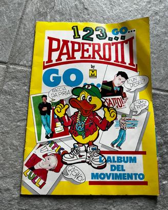 Album figurine 1,2,3 go Paperotti 1988 Anni 80