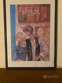 Stampa Aperol Soda Gianni Ambrogio 1996