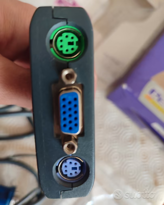 Switch KVM per 2 PC – porte PS/2 e VGA