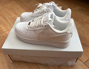 Nike Air Force 1 Nuove 40 - Bianco Classico