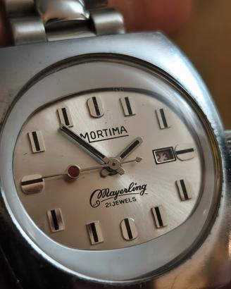 Orologio anni 70 Mortima modello Mayerling