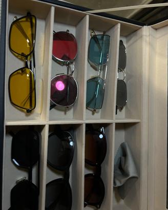 Set di occhiali più scatola