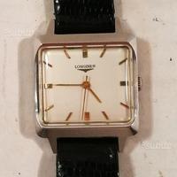 Vintage orologio acciaio "longines" originale mode