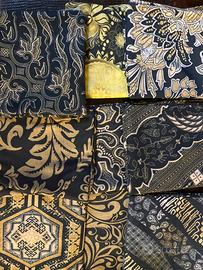 Bandana con motivo batik indonesiano sci moto