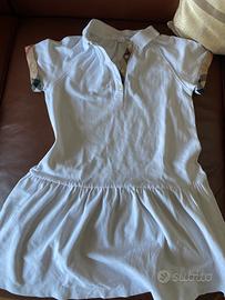 Vestito Burberry bimba 8 anni originale
