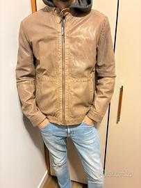 Giacca pelle uomo