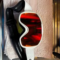 maschera da sci con doppia lente