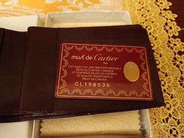 portafoglio cartier vintage 
