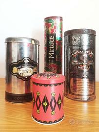 Barattoli latta vintage