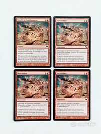 4x "Sbriciolare" ITA e ENG vintage #107 MTG NM 