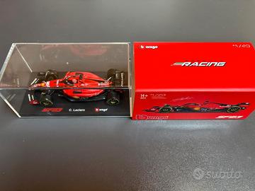 Ferrari SF 23 1:43 Burago C.Leclerc 