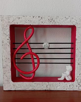 Quadro scultura "Me"