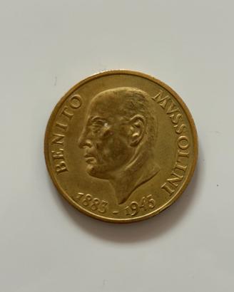 Moneta Benito Mussolini 1883-1945