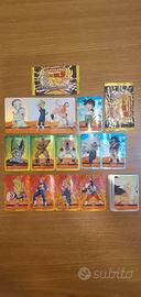 Lotto 35 Lamincards Dragon Ball Serie X Metal