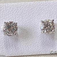 ORECCHINI PUNTO LUCE DIAMANTI ct. 0,86 G VVS