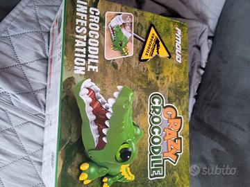 coccodrillo telecomandato batteria ricaricabile 