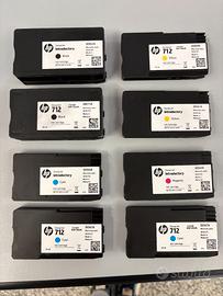 cartuccie vuote 712 plotter hp vari colori
