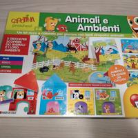 gioco lisciani animali ed ambienti