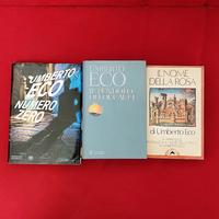 Lotto tre libri Umberto Eco