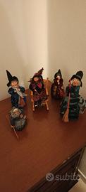 bambole di befana artigianale n 5 