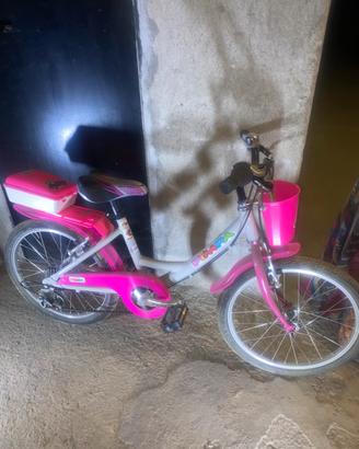 Bicicletta Bambina 20 Pollici PimpaCestinoBauletto