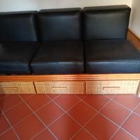 divano in rattan 