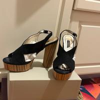 Calzature sandali neri Albano